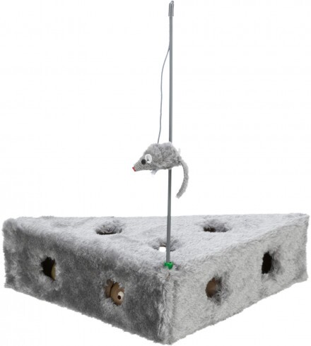Trixie Játék Macskának Plüss Sajt 3 Labdával 36x8x26cm