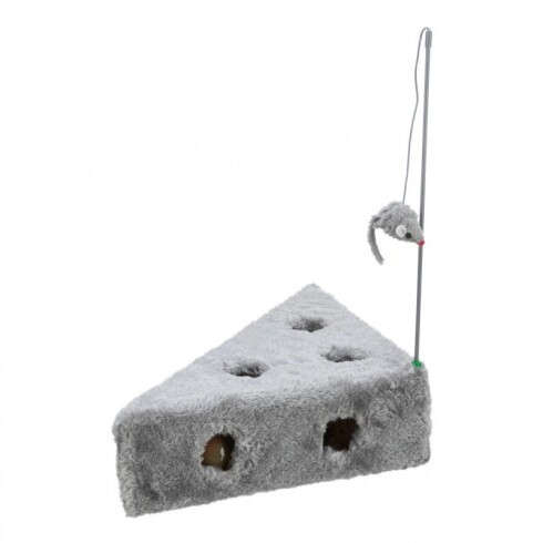 Trixie Játék Macskának Plüss Sajt 3 Labdával 36x8x26cm