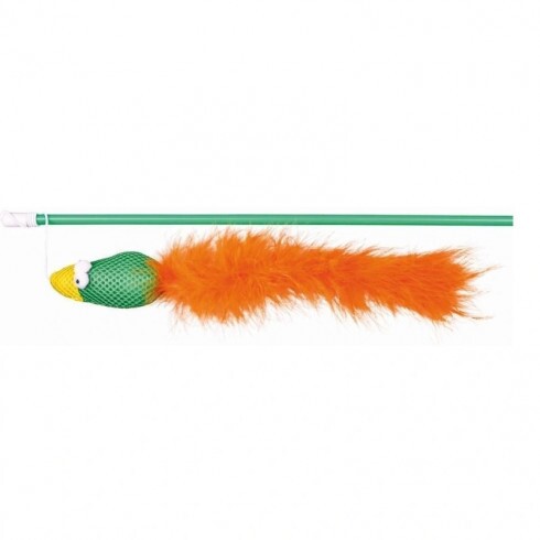 Trixie Játék Macskának Pálca Madár+Toll 50cm