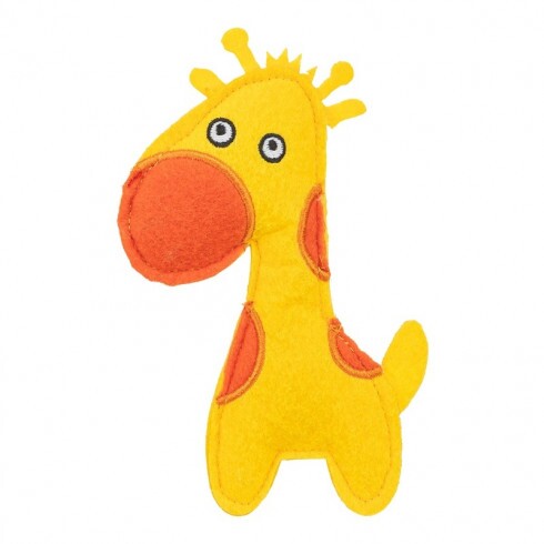 .Játék macskának zsíráf, filc, catnippel 15cm