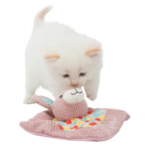 Trixie Játék Macskának Junior Alvókendő Nyúl 13x13cm