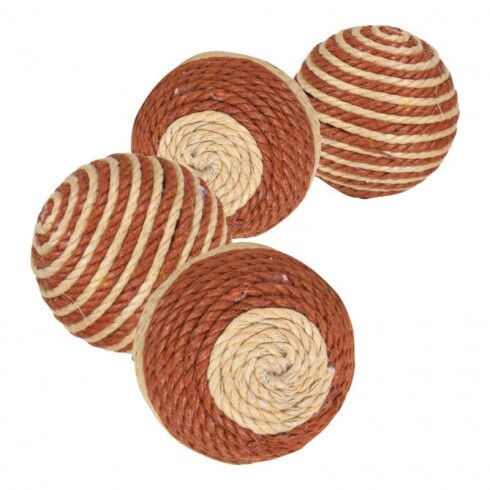 Trixie Játék Macskának Labda Barna/Bézs, 4,5cm