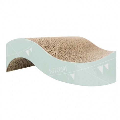 Trixie Kaparótábla Junior Hullámos 38x7x18cm Világolila/Menta