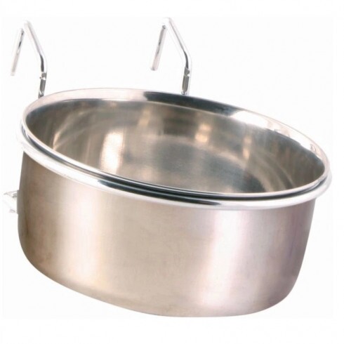 Trixie Tál Fém, Rácsra Akasztható Tartóval 600ml/12cm