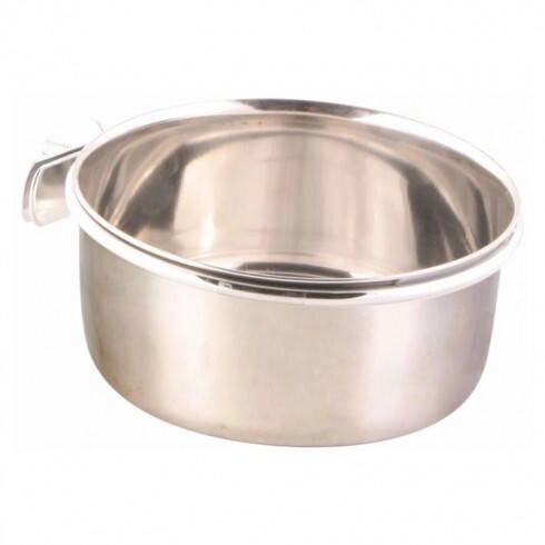 Trixie Tál Fém, Csavaros Tartóval 600ml/12cm