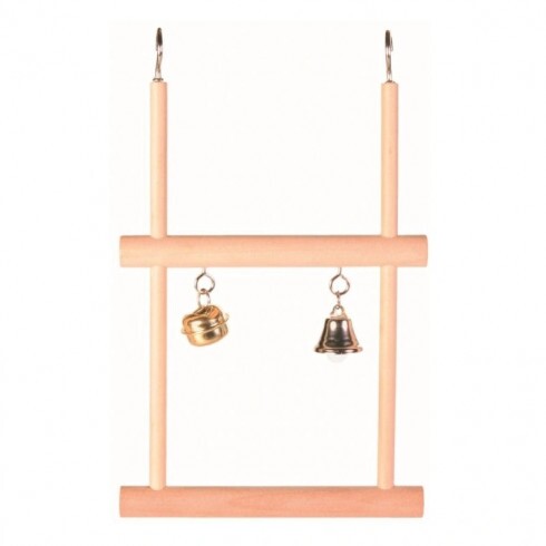 Trixie Hinta Madárnak Dupla Csengős 12x20cm