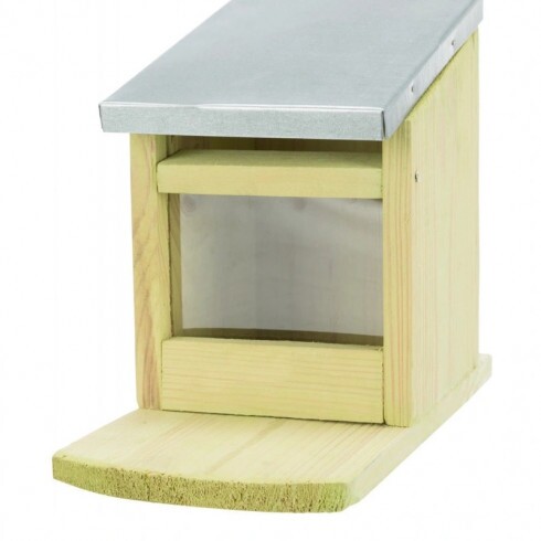 Trixie Etető Mókusnak Fenyő/Fém 12x18x24cm