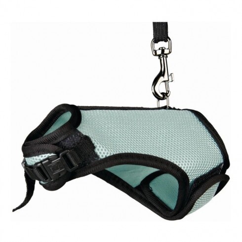 Trixie Hám Pórázzal Nylon Rágcsálóknak Strapabíró 18–25cm 1,20cm