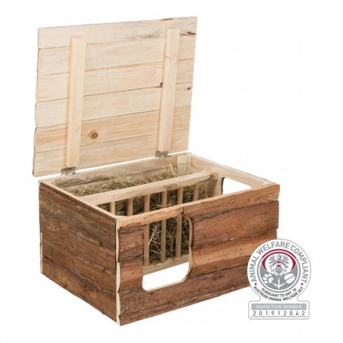 Trixie Fa ház Hilke széna tartóval 40x23x32cm