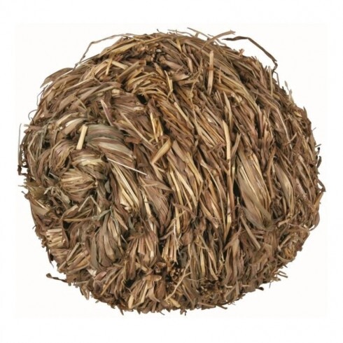 Trixie Játék Rágcsálónak Fű Labda Csengővel 10cm