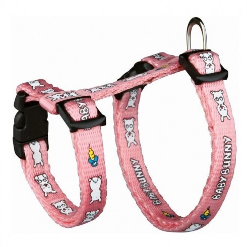 Trixie Hám Pórázzal Nylon, Törpenyulaknak 20–33cm / 8mm 1,25cm