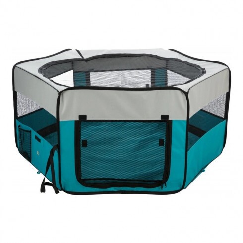 Trixie Kennel Kültéri Nylon Nyúlnak Kölyök Kutyának Kék És Szürke 130*55cm