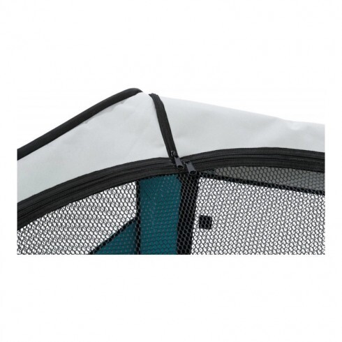 Trixie Kennel Kültéri Nylon Nyúlnak Kölyök Kutyának Kék És Szürke 130*55cm