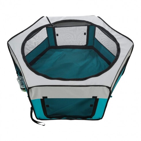 Trixie Kennel Kültéri Nylon Nyúlnak Kölyök Kutyának Kék És Szürke 130*55cm