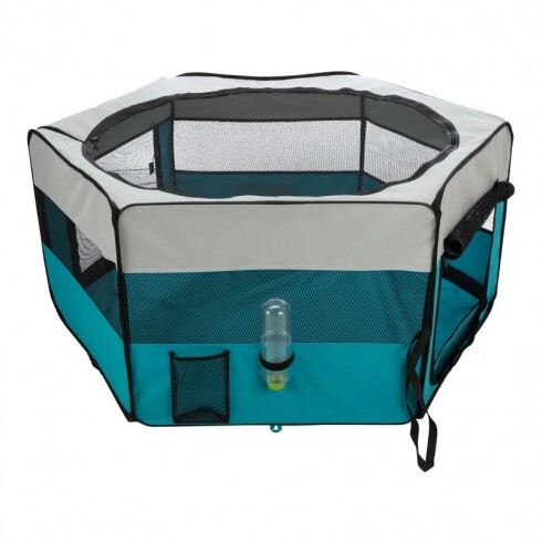 Trixie Kennel Kültéri Nylon Nyúlnak Kölyök Kutyának Kék És Szürke 130*55cm