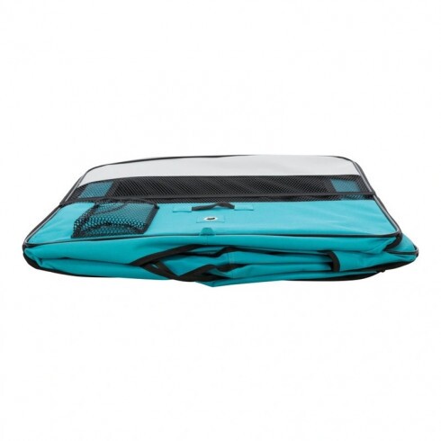 Trixie Kennel Kültéri Nylon Nyúlnak Kölyök Kutyának Kék És Szürke 130*55cm