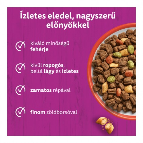 Whiskas Száraz Marha -Májas Falat 300g