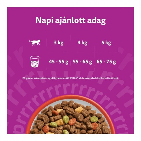 Whiskas Száraz Marha -Májas Falat 300g