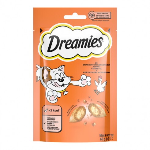 Dreamies Jutalomfalat Csirke 60g