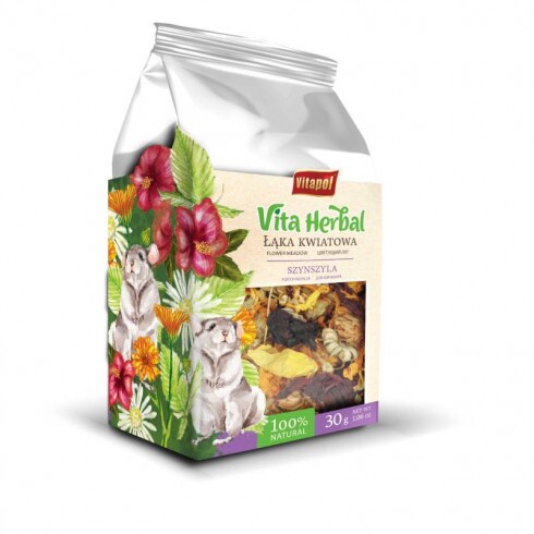 Vitapol Vita Herbal Csincsillának Réti Virágok 30g