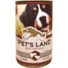 Pet s Land Dog Konzerv Marhamáj-Bárányhús almával 1240g PL42699