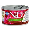 N&D Quinoa Dog konzerv szarvas & kókusz adult mini 140g