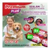 -Premium Plus kutya, macska szalámi 88% hús marha,kacsahús+zöldségek 800g 2*6db BOX