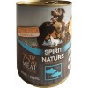 Spirit of Nature Dog konzerv Tonhallal és lazaccal 800gr SN42814