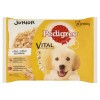 Pedigree Alutasakos 100g 4-Pack Junior Csirke & rizs, Marha & rizs Multipack TASAK8