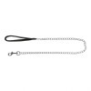 Trixie láncos póráz nylon fogóval 1m/3mm fekete