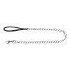 Trixie láncos póráz nylon fogóval 1m/4mm fekete