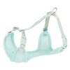 Trixie Hám Soft Pórázzal Junior & Puppy, M–L: 36–50 cm/10 mm, 2,00 m, Menta
