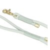 Póráz Soft Rope S-XL 1m/10mm zsálya/zöld