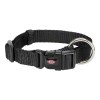 Trixie Nyakörv Új Prémium S–M 30–45 cm/15mm fekete TRX201501