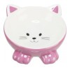 Trixie kerámia tál macskafej formájú 015l/14cm