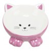 Trixie kerámia tál macskafej formájú 015l/14cm