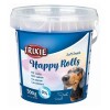 Trixie Jutalomfalat Soft Snack Happy Rolls Vödörs 500g