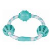 Trixie Játék Denta Fun Gumi Labdák Karikán 20cm/5cm, Menta