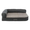 Trixie Kanapé Bendson Szögletes, 80 × 60 cm, Sötétszürke/Világosszürke TRX38273