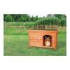 Trixie Kutyaház lapostetős S-M 85x58x60cm barna TRX39551