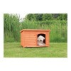 Trixie Kutyaház lapostetős M-L 104x72x68cm barna TRX39552