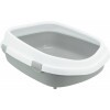 .Macska WC Primo XXL Peremes 56x25x71cm Szürke/Fehér