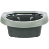.Macska WC Be Eco Carlo Peremes 31x14x43cm Antracit/Szürke-Zöld