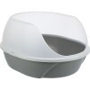 .Macska Wc Simao extra magas kerettel 48x30x58cm,szürke