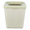 .Macska wc Hop-IN 38*39*58cm szürke/zöld