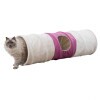 Trixie Alagút Macskának XXL Plüss 35x115cm Bézs/Fuchsia