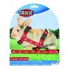 Trixie Hám Pórázzal Nylon, Nyulaknak 25–44cm / 10mm, 1,25m TRX6260